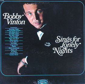 Bobby Vinton Sings for Lonely Nights Album Cover