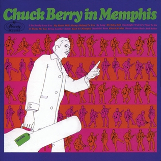 Chuck Berry in Memphis Album Cover