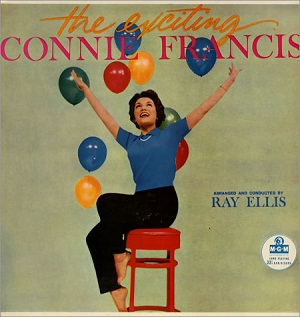 The Exciting Connie Francis Album Cover