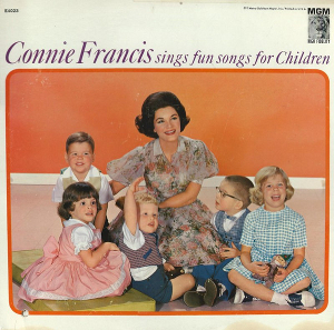Connie Francis Sings Fun Songs for Children Album Cover