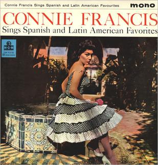 Connie Francis Sings Spanish and Latin American Favorites Album Cover
