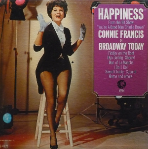 Happiness – Connie Francis On Broadway Today Album Cover