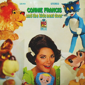 Connie Francis and The Kids Next Door Album Cover