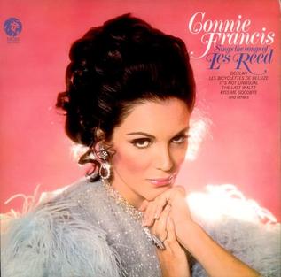 Connie Francis Sings the Songs of Les Reed Album Cover