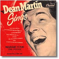 Dean Martin Sings Album Cover