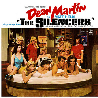Dean Martin Sings Songs from "The Silencers" Album Cover