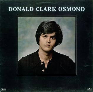 Donald Clark Osmond Album Cover