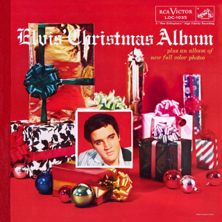 Cover Album of Elvis' Christmas Album