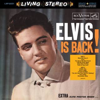 Elvis Is Back! Album Cover