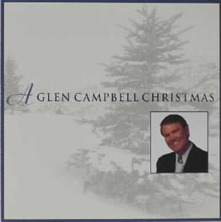 A Glen Campbell Christmas Album Cover