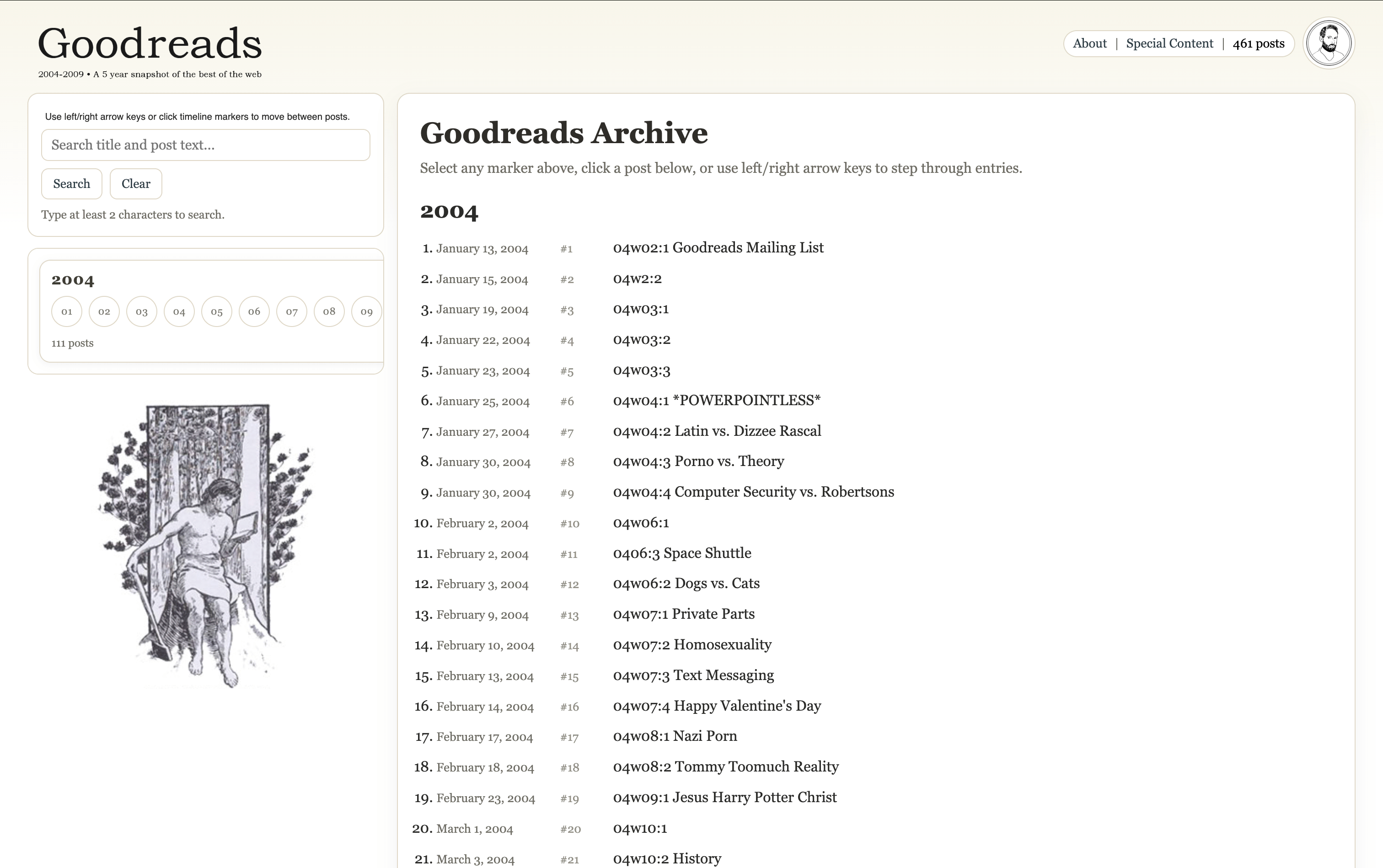 screencap of the goodreads.ca archive subsite