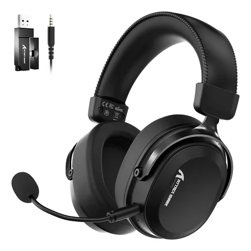 Fone de Ouvido Gamer Sem Fio ATTACK SHARK L30PRO - BLACK
