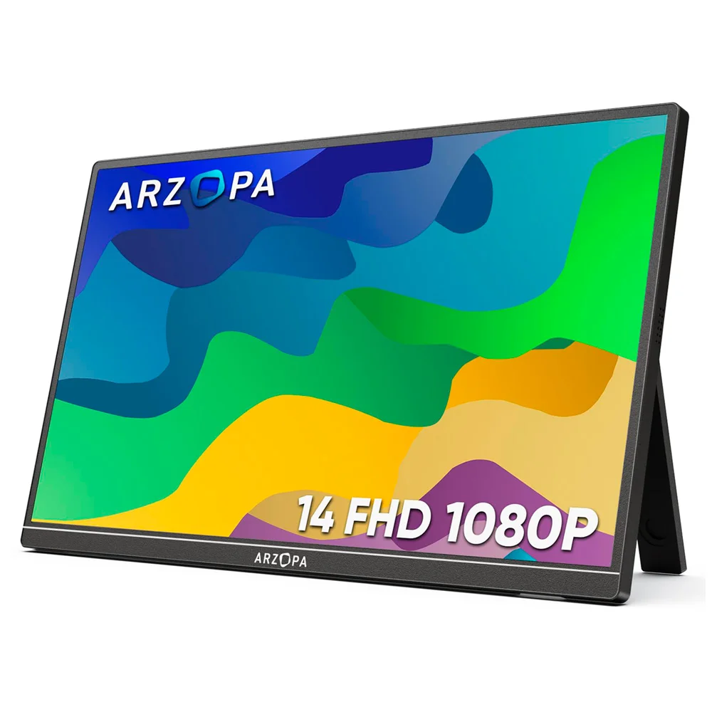 Monitor Portátil ARZOPA 14.0 1080P " Full HD A1S (OPEN BOX)