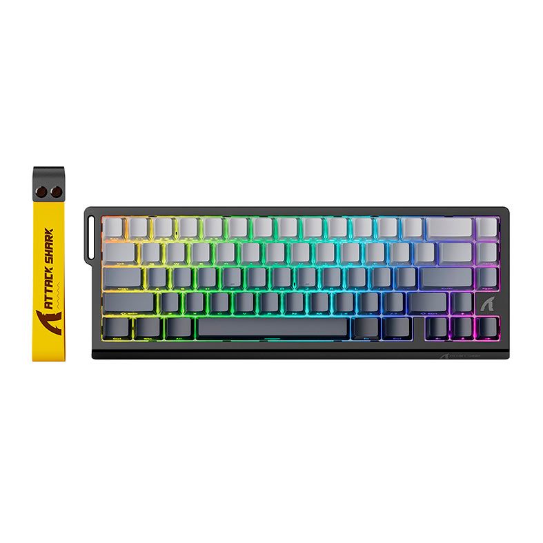 Teclado Gamer ATTACK SHARK X68 PRO HE Tri-Mode - MOONLIT NIGHT