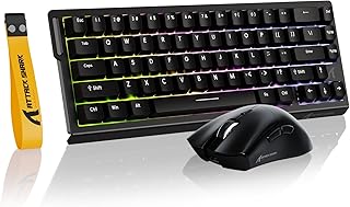 Teclado Gamer ATTACK SHARK X68HE - Preto