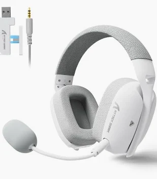 Fone de Ouvido Gamer Sem Fio ATTACK SHARK L80PRO - WHITE