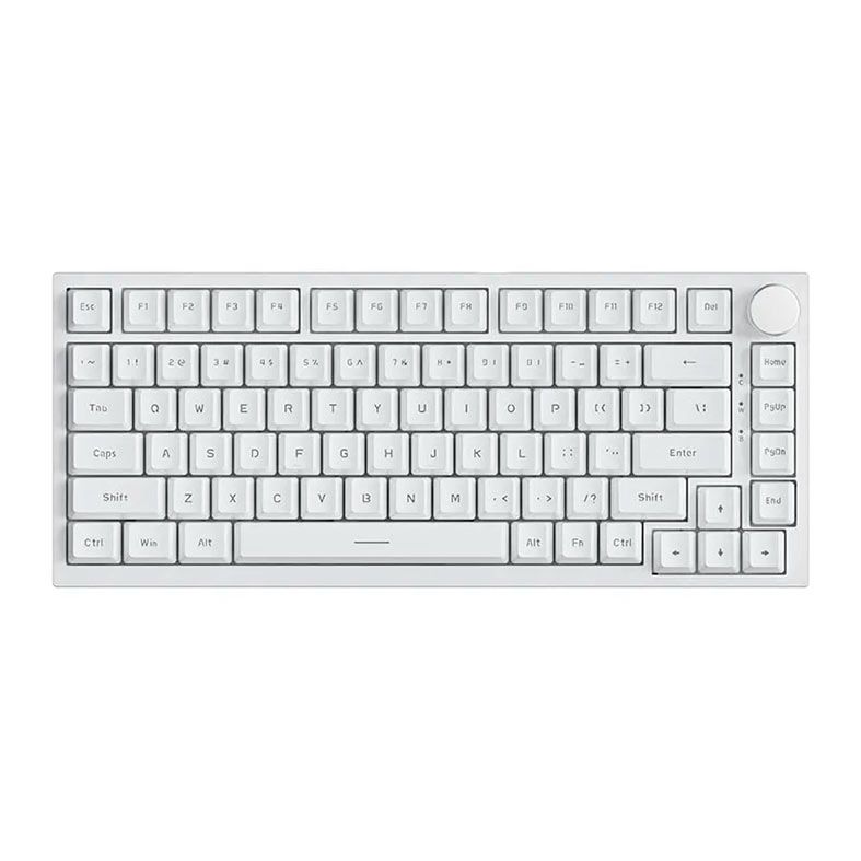 Teclado Mecânico Gamer Ajazz AK820  com Fio  Blue Switch  (WHITE)