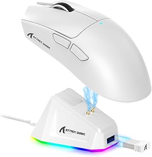 Mouse Gamer ATTACK SHARK X11 - Branco