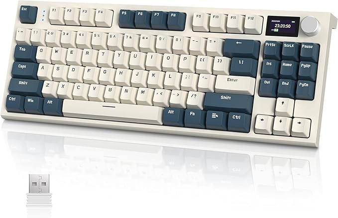 Teclado Gamer ATTACK SHARK K86 RGB-TIME MACHINE WHALE SWITCH