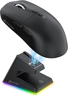 Mouse Gamer ATTACK SHARK X6 - Preto