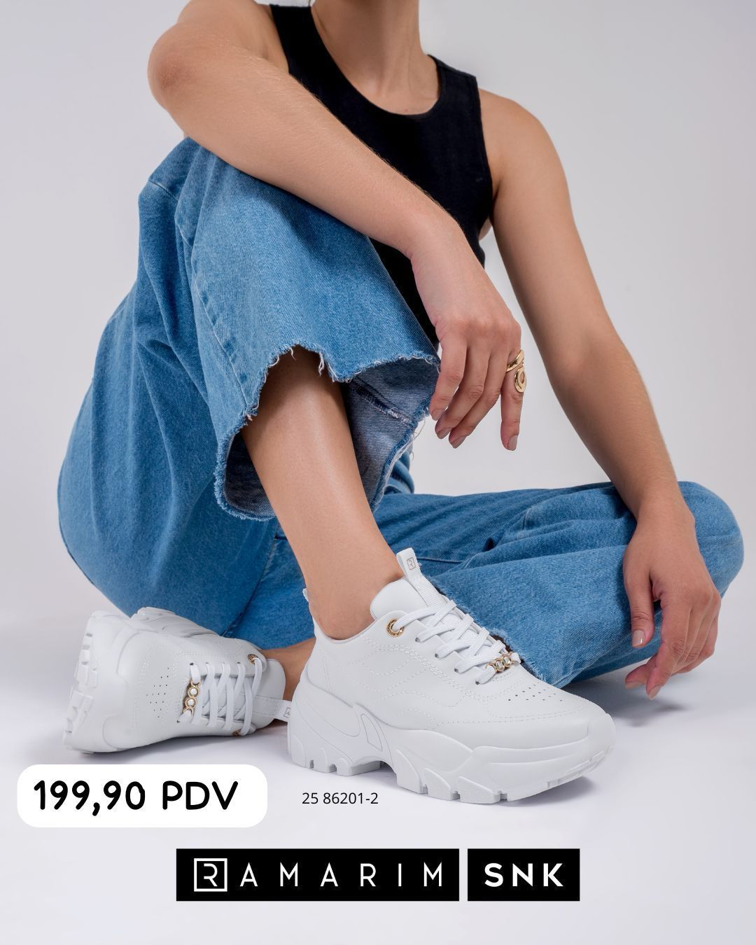 Tênis Casual Feminino Ramarim 25-86201