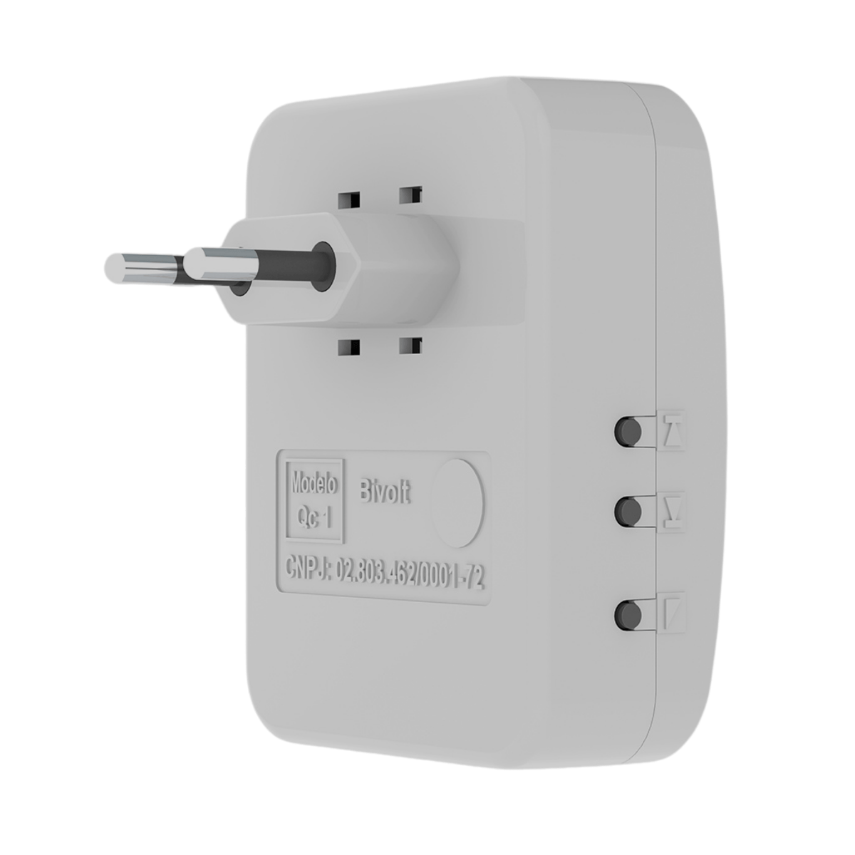 Campainha Sem Fio Branca 150m 60 Toques - QC1B - Qualitronix QC1B Qualitronix - imagem 4