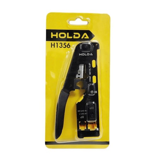 Alicate De Crimpagem Para Cabos De Rede - H1356 - Holda