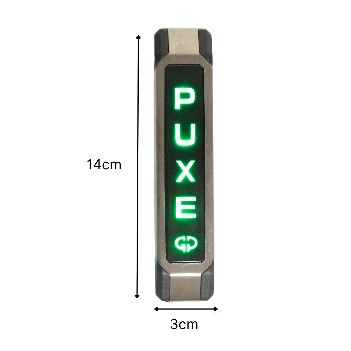 Display Sinalizador LED Puxe/Empurre Inox – Gp Control 092020 GP Control - imagem 3