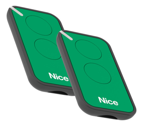 Kit 2X Controles Remoto Era Inti Nero Br Verde - Nice Verde 337 Nice