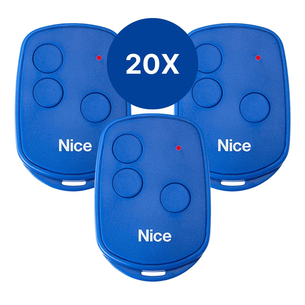 Kit Com 20 Controles Nice 434MHz Dig Rf 3TB AZ-10
