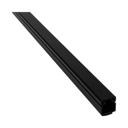 Canaleta PVC Preta 10X10X2000MM Com Fita Dupla Face - Alumbra 6266 Alumbra - imagem 3