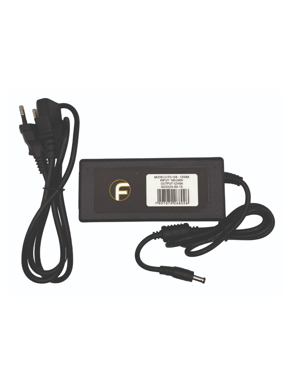 Fonte 12V 5A Bivolt 60W Psi Smart Chip - FS-128 - Fasgold FS-128 Fasgold - imagem 5