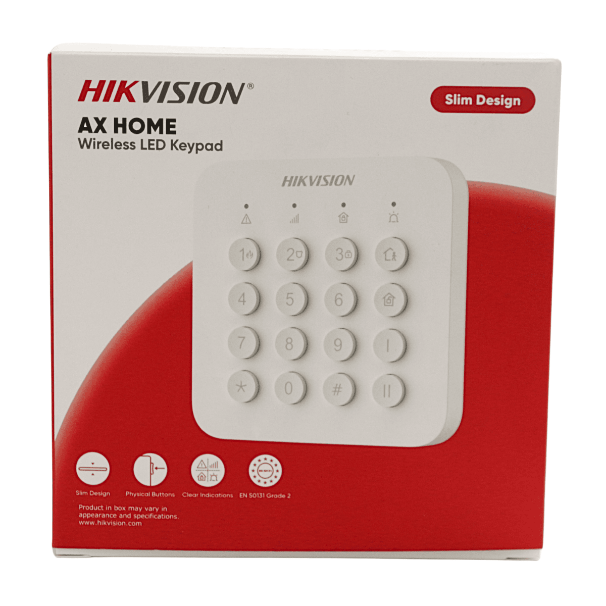 Teclado LED Sem Fio AX Pro Home – DS-PK201B-WE – Hikvision 29078 Hikvision - imagem 5