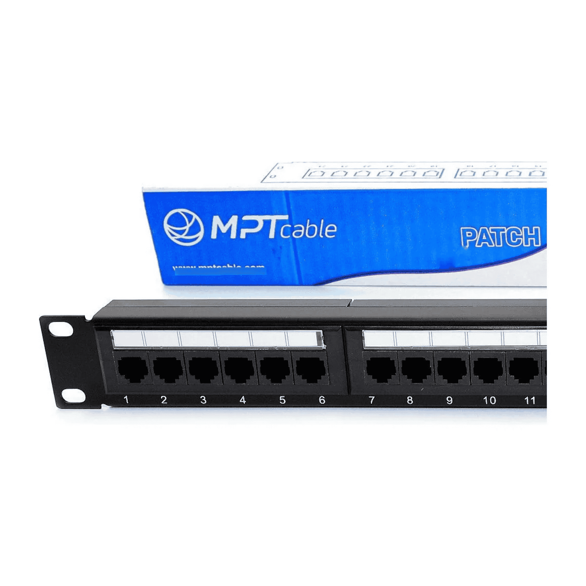 Patch Panel CAT5E Utp 24 Portas 19" 1U - Mpt 59000000 MPT - imagem 3