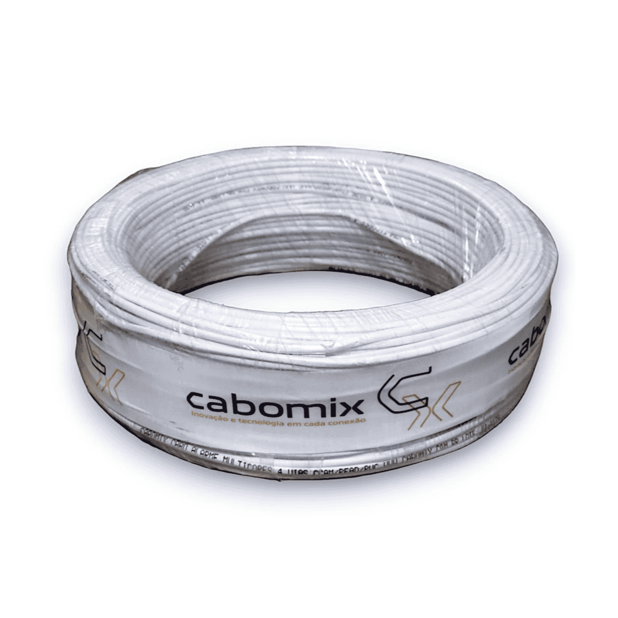 Cabo Para Alarme 6 Vias X 0,50 Mm Branco - Cabomix 909 CaboMix - imagem 3
