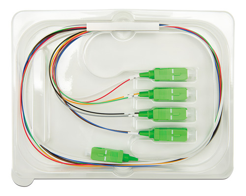 Splitter 1X8 Plc Sc-Apc Verde - Homologado MLB4052798601