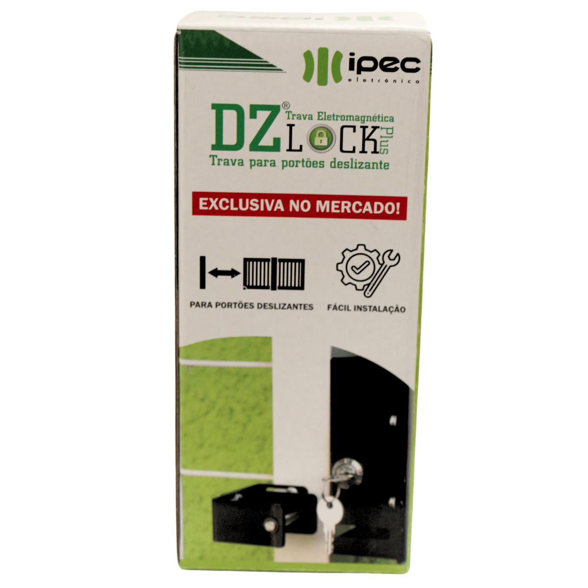 Trava Elétrica Dz Lock Plus Preta 220V - Ipec A2553PT IPEC - imagem 5