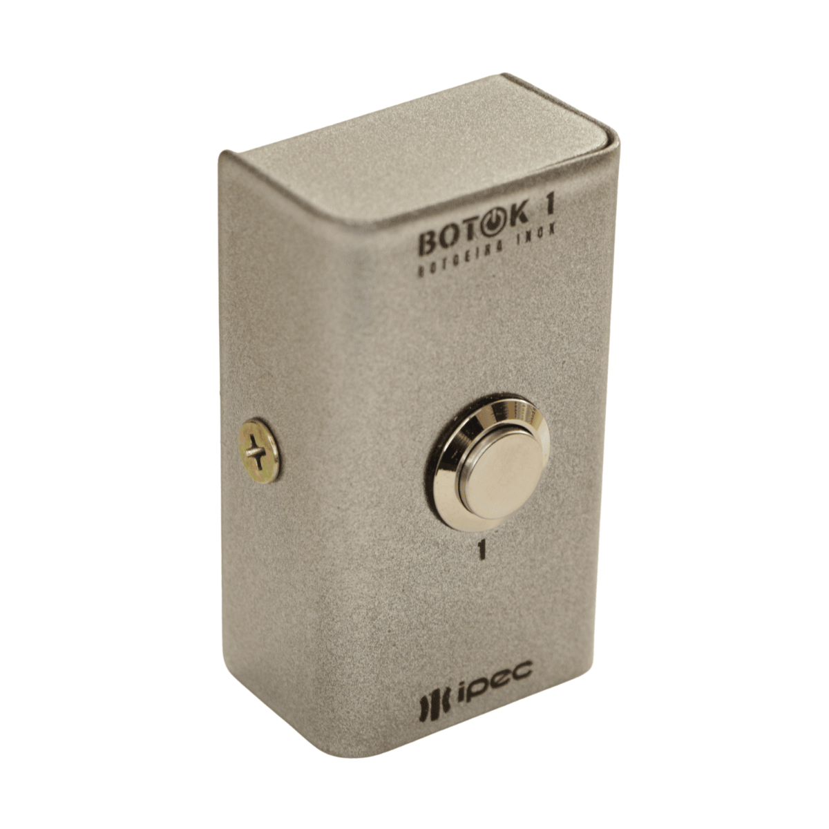 Botoeira Inox Prata 1 Botão - Botok 1 - Ipec A2524-PRATA IPEC - imagem 4