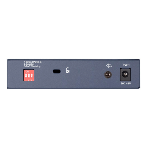 Switch PoE Gigabit 4 Portas - DS-3E0505HP-E - Hikvision 6930 Hikvision - imagem 3