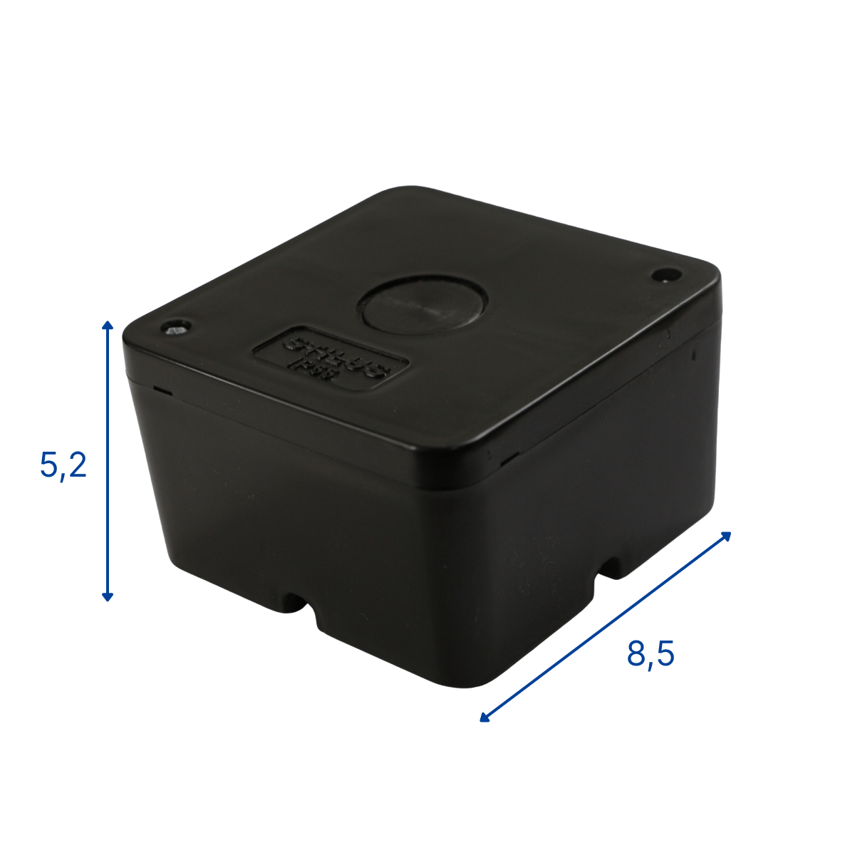 Caixa Organizadora CFTV Micro Stilus CX2505 – Preto 2505-P Stilus - imagem 3
