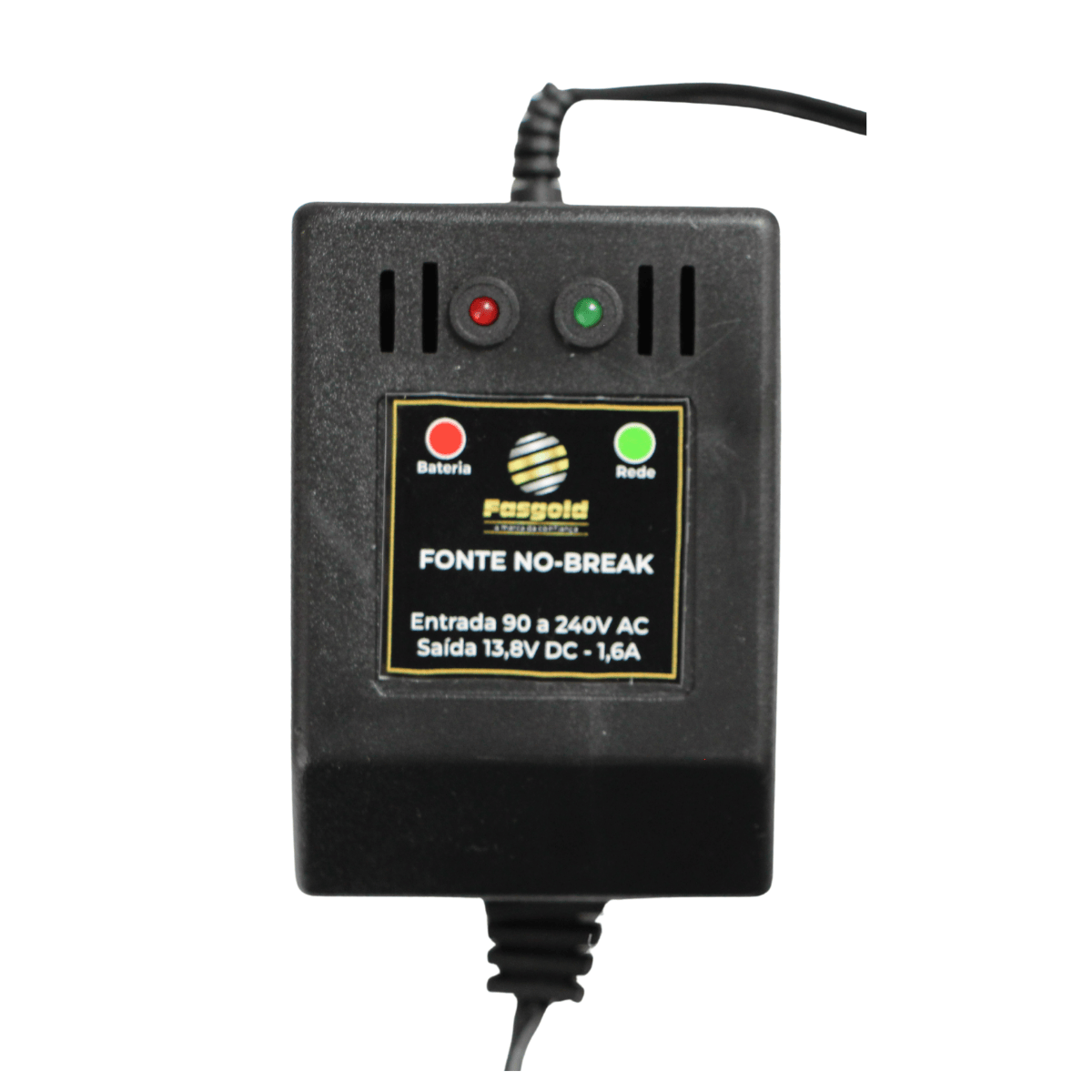 Kit Fonte Nobreak 13.8V - 1.6A Fasgold + Bateria Selada 12V KT0001 Fasgold - imagem 3