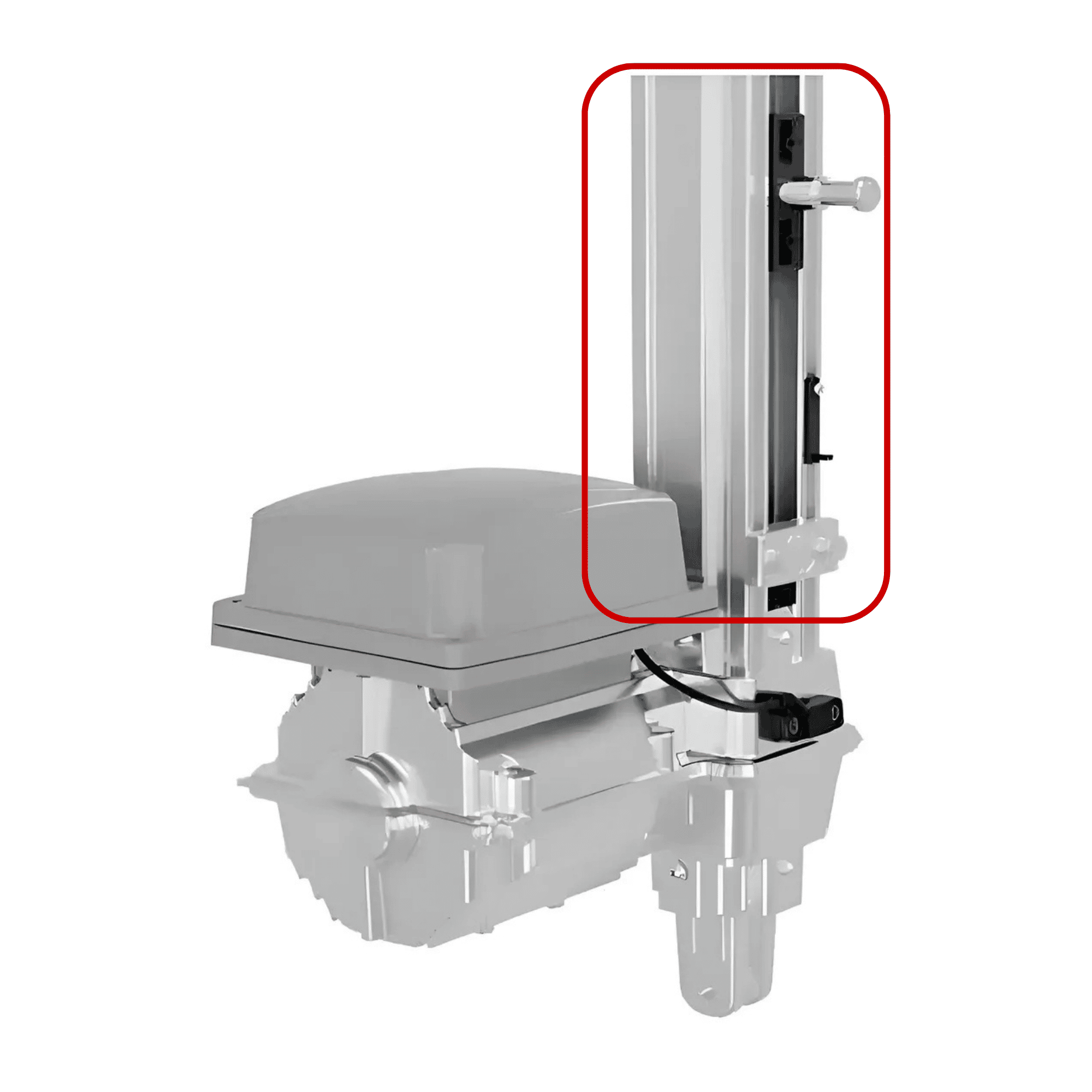 Acionamento Automatizador Basculante Trino New Bv Turbo 1,5m Fuso Ø 5/8" - AGL AGL - imagem 2