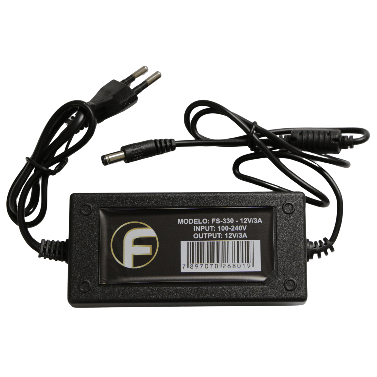 Fonte 12V/3A - Cabeada - FS-330 - Fasgold FS-330 Fasgold - imagem 2