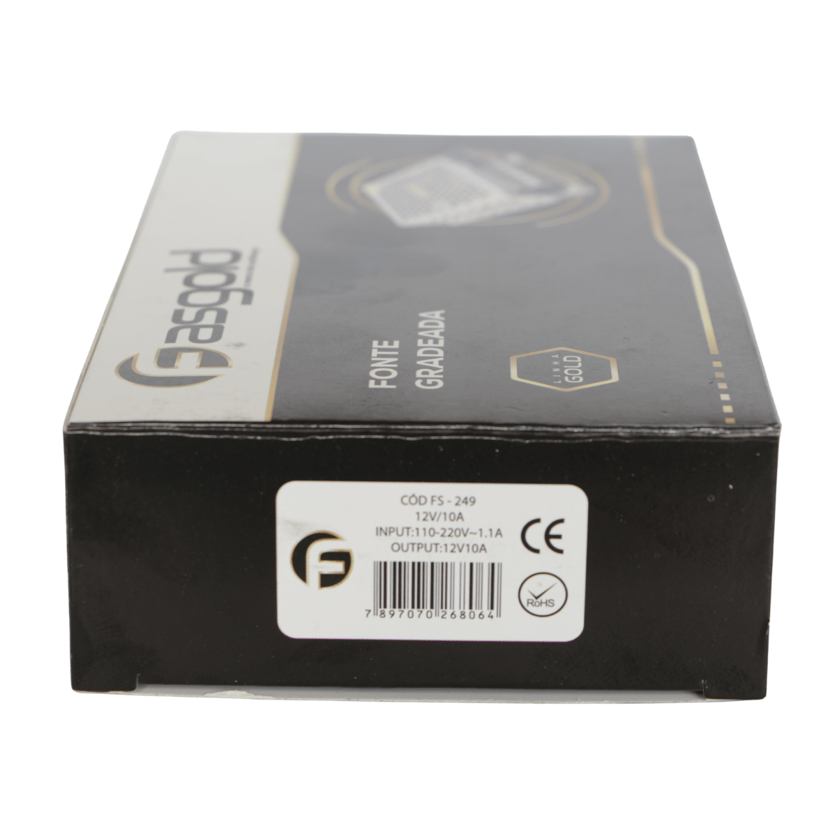 Fonte 12V / 10A Gradeada FS-249 Fasgold – 120W Psi / Smart Chip FS-249 Fasgold - imagem 5