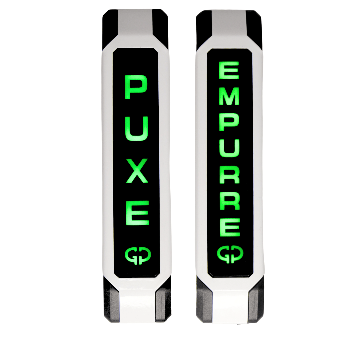 Display Sinalizador LED Puxe/Empurre Branco – Gp Control