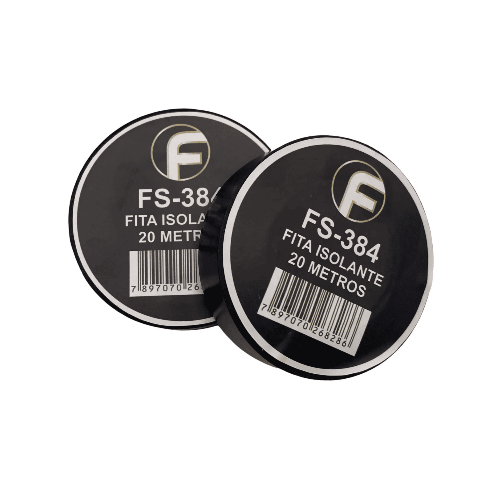 Fita Isolante Preta 20 Metros - FS-384 - Fasgold 022964 Fasgold - imagem 3
