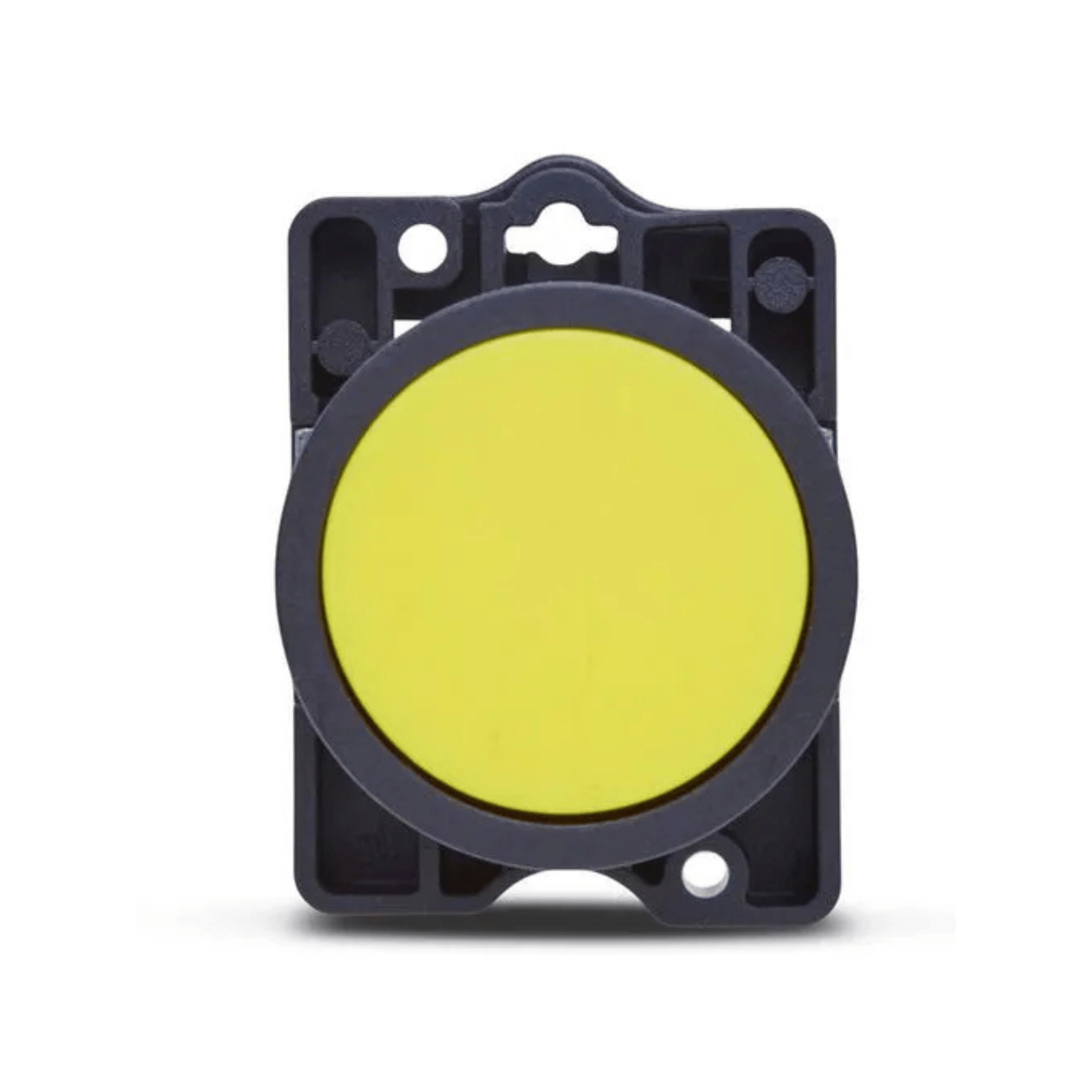 Botão De Impulso Amarelo 22mm - S-PRN3 - Steck