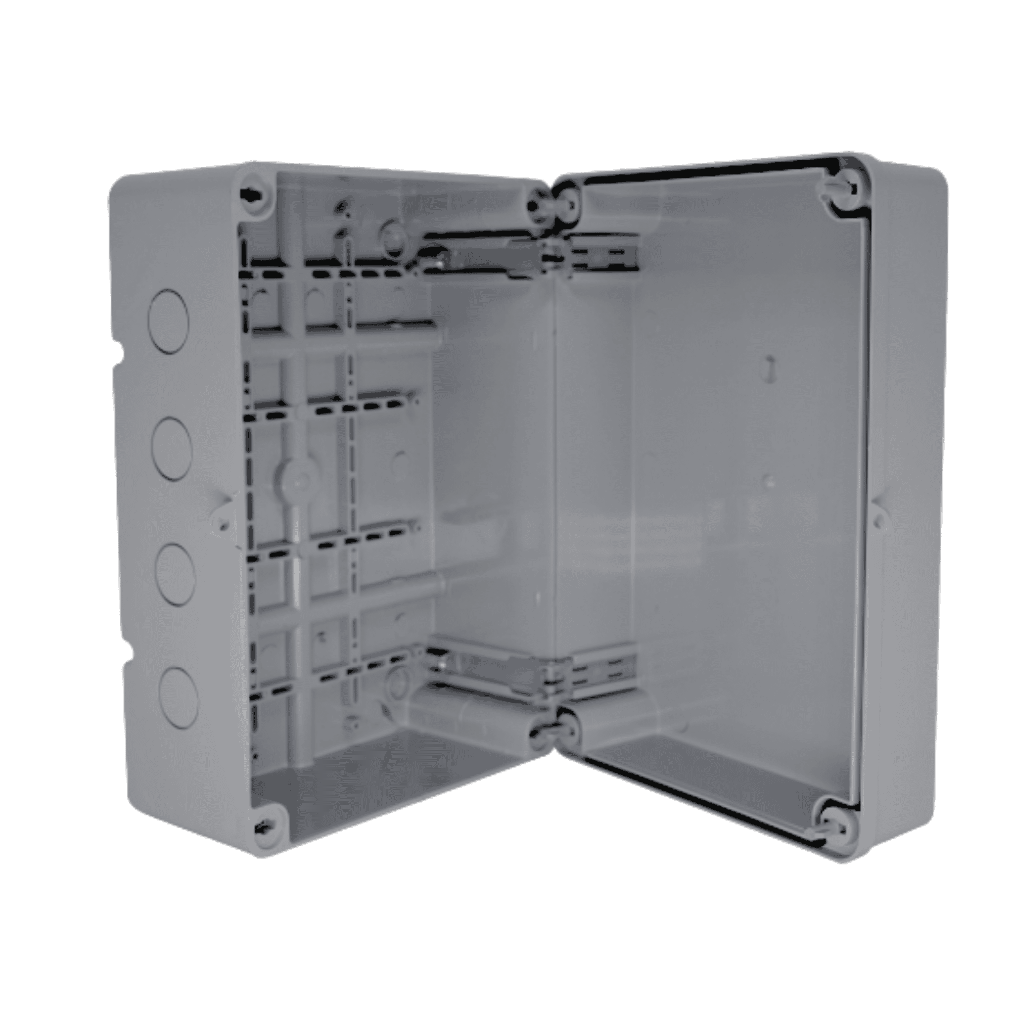 Caixa Organizadora Elétrica Grande Cinza Pp - Stilus 2563-CZ Stilus - imagem 2