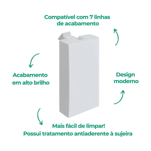 Módulo Cego Branco Módulo Pro - Alumbra 85071 Alumbra - imagem 5