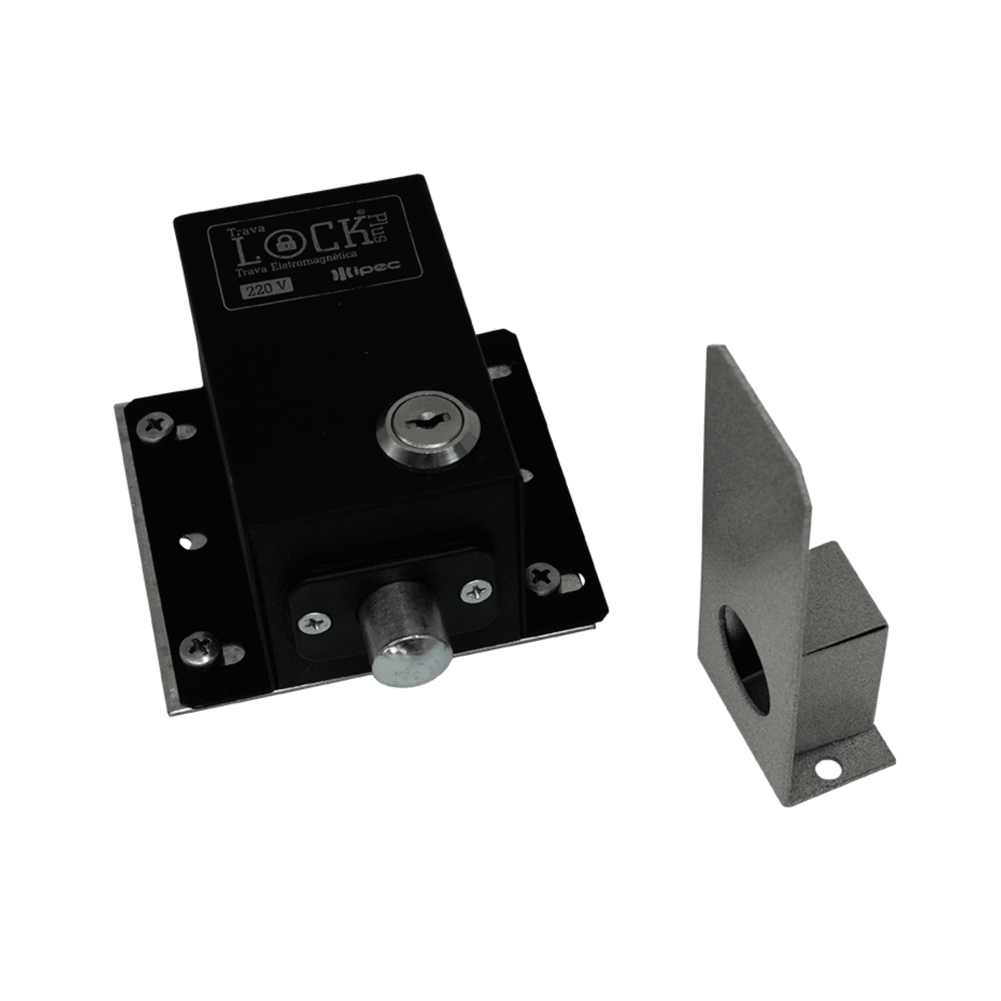 Trava Lock Plus 220V Preta Sem Temporizador - Ipec LOCK/220V/PR IPEC - imagem 3